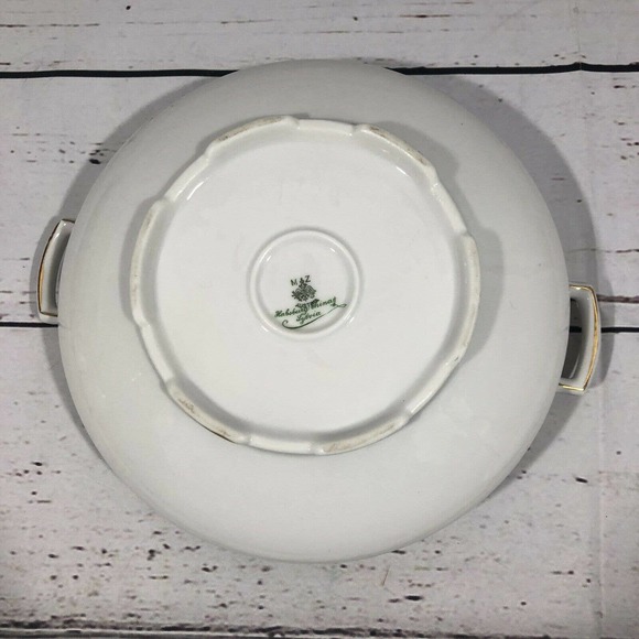 MZ Austria Habsburg China Covered Round Dish - Picture 6 of 10